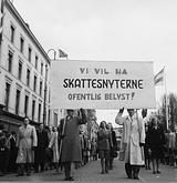 1. mai 1947 - Karl Johans gate, Oslo